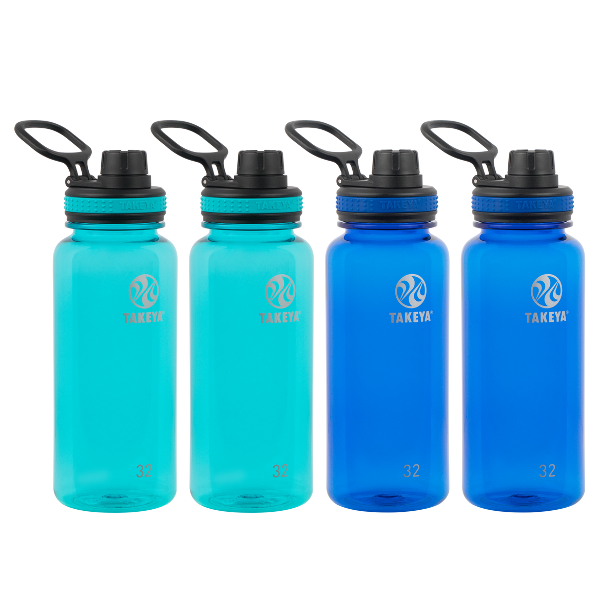 tritan-water-bottle-with-spout-lid-4-pack-h7 50276-Tritan-Spout-32-4pk-Ocean-Royal-angle.png