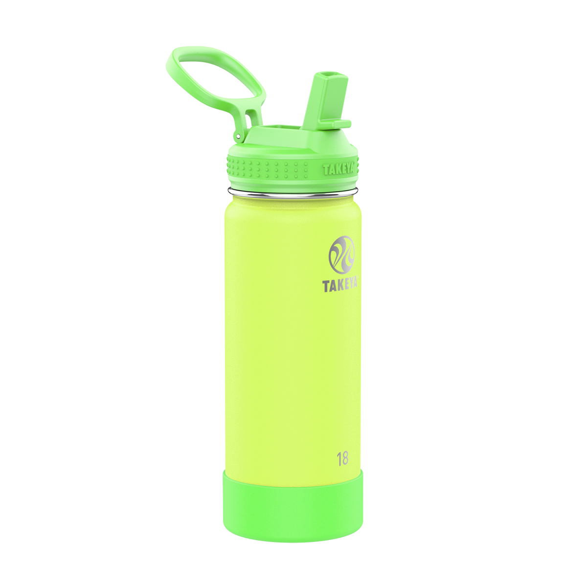 actives-kids-glow-in-the-dark-water-bottle-with-straw-lid-q0 51075-Actives-Kids-Straw-18-GID-LightningGreen-angle.png