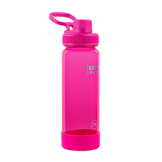 tritan-sport-water-bottle-with-spout-lid-o8 51671-TKS-Tritan-Spout-24-PinkSweep-frontangle.png