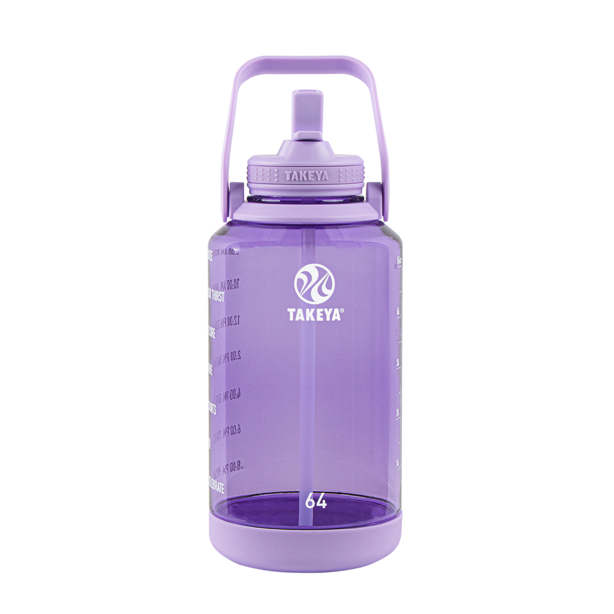 tritan-motivational-water-bottle-with-straw-lid-m0 54144-Tritan-Straw-Motivational-64-VivacityPurple-front.png