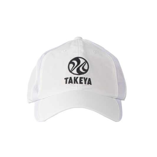takeya-sport-vented-adjustable-hat-p6 97285-TK-PB-Hat-White-Front.png